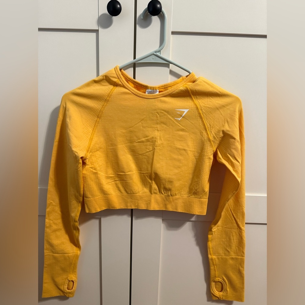 Yellow Women's Crop Top